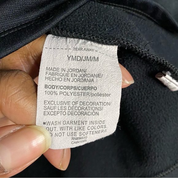 Under Armour Youth Girl's Black Loose Sweatshirt Hoodie - Picture 6 of 8